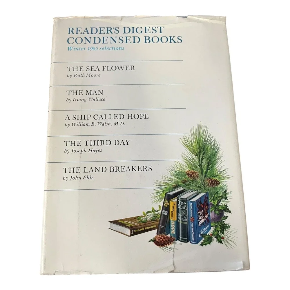 Reader's Digest Condensed Books Winter 1963 Selections 1964 Hardcover Vintage
